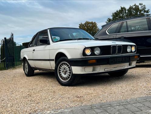 E30 bauer / projectauto, Auto's, BMW, Bedrijf, Te koop, Benzine, Cabriolet, Handgeschakeld, Wit, Ophalen