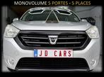 DACIA DOKKER 1.6 ESSENCE ‼️GARANTIE 1 AN CTOK‼️, Voorwielaandrijving, Euro 5, Zwart, 4 cilinders