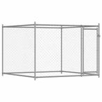 Hondenhok met deur 2x2x1,5 m gegalvaniseerd, Ophalen of Verzenden, Nieuw