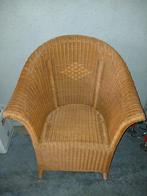 1 rieten stoel, Huis en Inrichting, Ophalen, Bruin, Riet of Rotan, Zo goed als nieuw