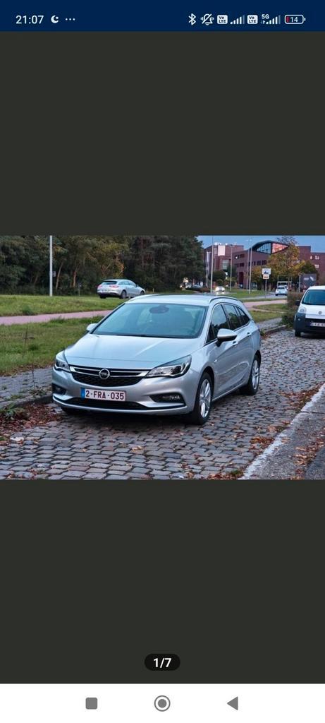 Opel Astra 1.6D vol opties!, Auto's, Opel, Particulier, Astra, Achteruitrijcamera, Bluetooth, Ophalen