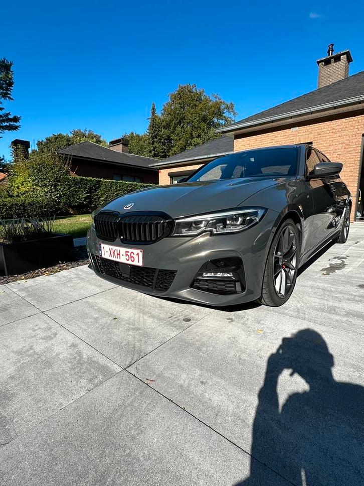 Bmw 330i M pack, Auto's, BMW, Particulier, Benzine, Euro 6, Berline, 5 deurs, Automaat, Zilver of Grijs, Zwart, Leder en Alcantara