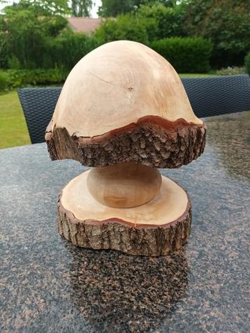 paddestoel in hout beschikbaar voor biedingen