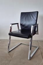 Chaises design Sedus cuir bleu nuit - mc-280, Huis en Inrichting, Bureaustoelen, Ophalen, Zo goed als nieuw, Blauw, Bureaustoel