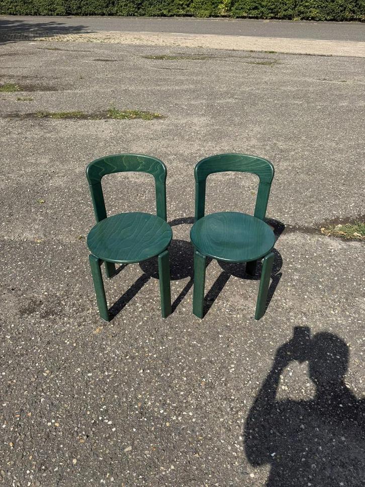 Kusch Co Bruno Rey groen (2 beschikbaar), Antiek en Kunst, Antiek | Meubels | Stoelen en Sofa's, Ophalen