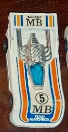 MB Team Matchbox racewagen nr. 5 – Made in England 1:64, Ophalen of Verzenden