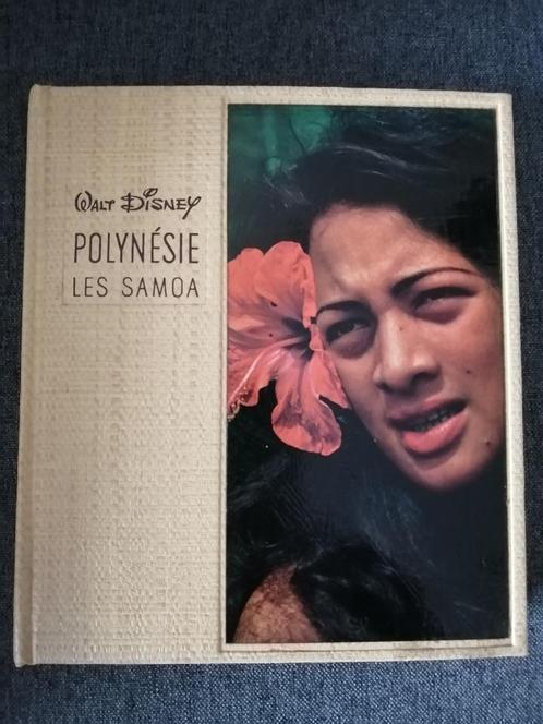 Livre rare Walt Disney, Polynésie, les Samoa - E.O. 1956, Collections, Disney, Enlèvement ou Envoi