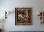 Grote schilderij in olieverf, Ophalen