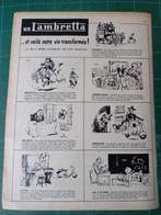 Lambretta - publicité papier - 1957, Enlèvement ou Envoi, Utilisé, Autres types