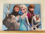 Peinture/toile Disney Frozen (Anna et Elsa), Enlèvement ou Envoi, Utilisé, Décoration murale