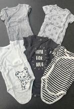 5 x body met korte mouwen - Franse maat 60, Kinderen en Baby's, Babykleding | Maat 56, Ophalen, Gebruikt, Jongetje of Meisje, Nacht- of Onderkleding