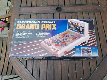 Electronic pinball game Grand prix retro scientific toy 1989, Enlèvement ou Envoi, Utilisé