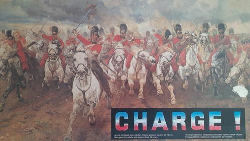 Jeu Vintage « Charge », Hobby en Vrije tijd, Gezelschapsspellen | Bordspellen, Zo goed als nieuw, Drie of vier spelers, Ophalen of Verzenden