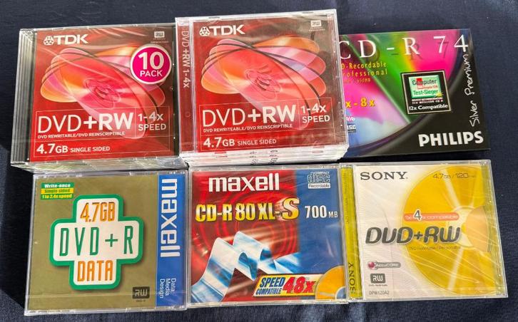 writable en/of rewritable CD's en DVD's, Computers en Software, Beschrijfbare discs, Nieuw, Overige typen, Herschrijfbaar, Lightscribe