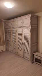 Kleerkast + commode + 2 nachtkastjes, Huis en Inrichting, Kasten | Kleerkasten, Ophalen, 200 cm of meer, Rustiek, Zo goed als nieuw