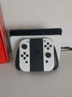 Nintendo switch oled als nieuw, Games en Spelcomputers, Ophalen, Switch OLED