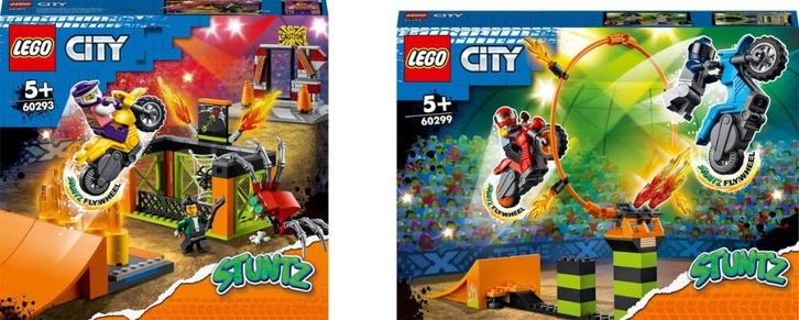 LEGO 66731 City Stuntz Bundelpack 60293 + 60299, Kinderen en Baby's, Speelgoed | Duplo en Lego, Nieuw, Lego, Complete set, Ophalen of Verzenden