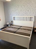 Cadre de lit avec sommiers 180x200, Comme neuf, Queen size, 180 cm, Bois