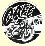 Cafe Racer sticker #8, Verzenden