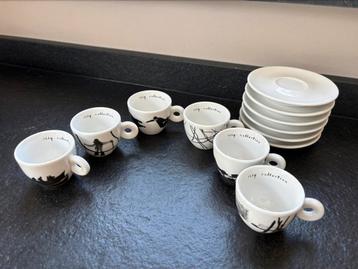 Collection Illy 1997 - Tasse à expresso Mario Giacomelli 6, Enlèvement ou Envoi
