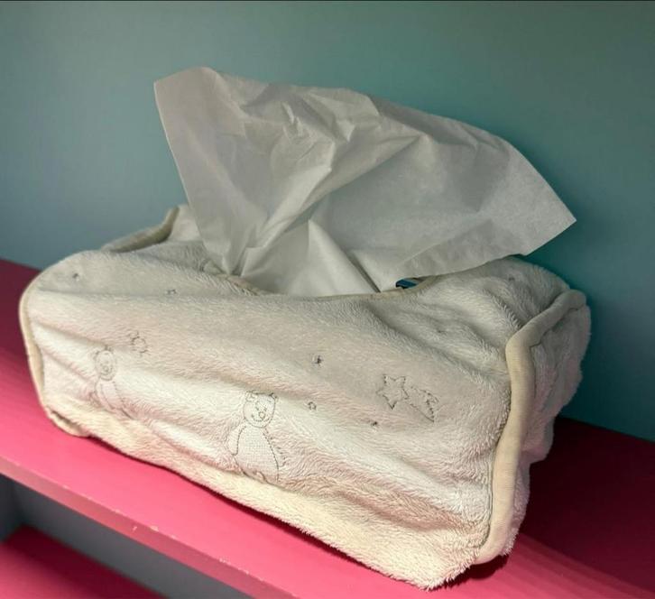 Jolie housse pour boite a mouchoir noukies, Collections, Collections Autre, Comme neuf, Enlèvement ou Envoi