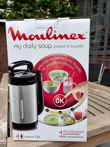 Moulinex - Soepmaker 1,2 Liter - nieuwstaat, 1 à 2 litres, Enlèvement, Neuf
