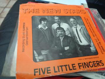 The New Stars  ‎– Five Little Fingers--Vinyl singel beschikbaar voor biedingen