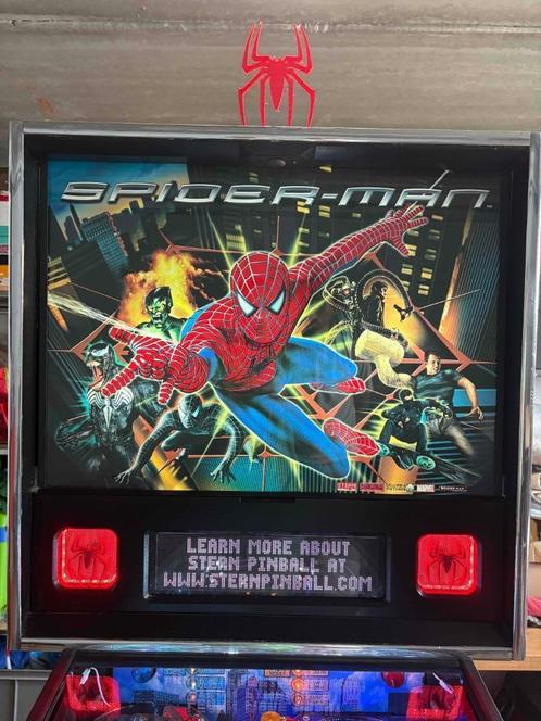 Pinball Stern Spiderman, Verzamelen, Automaten | Flipperkasten, Zo goed als nieuw, Dot-matrix, Flipperkast, Stern, Ophalen