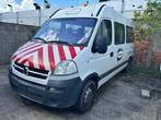 9PL MINIBUS AIRCO 2008 170,000KM EURO4  0471654764, Auto's, Opel, Movano, Wit, 9 zetels, Bedrijf