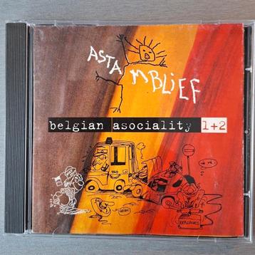 Cd. Belgian Asociality. Astamblief 1 + 2. beschikbaar voor biedingen