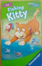 Fishing Kitty - Ravensburger, Hobby & Loisirs créatifs, Jeux de société | Autre, Kinderspellen, Utilisé, Enlèvement ou Envoi, Trois ou quatre joueurs