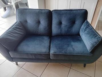Poltrone 2 persoons zetel Petrol kleur. Nog in garantie beschikbaar voor biedingen