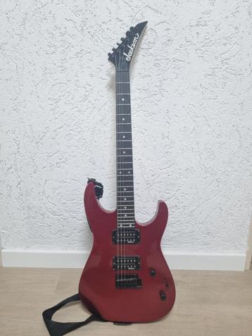Jackson JS12 Dinky Metallic Red - elektrische gitaar beschikbaar voor biedingen