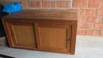 teak teakhout lage dressoir, Huis en Inrichting, Kasten | Dressoirs, Ophalen, Gebruikt, Teakhout