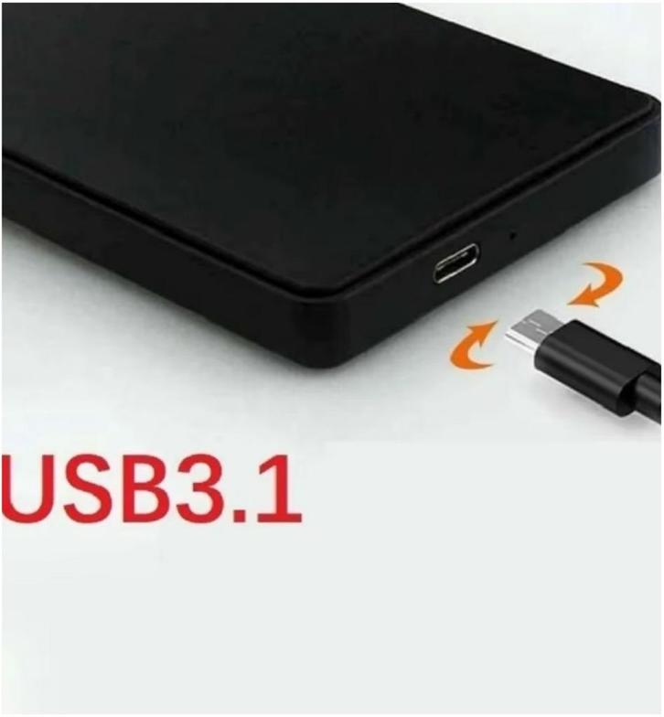 Disque dur externe SATA USB3.1 2,5 pouces - USB Type C, Informatique & Logiciels, Disques durs, Neuf, SATA, Envoi