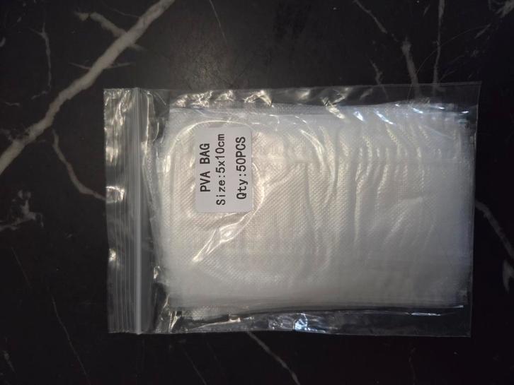 Sacs solubles - PVA BAG 5cm sur 10cm, Sports nautiques & Bateaux, Pêche à la ligne | Carpes, Neuf, Canne à lancer, Enlèvement ou Envoi