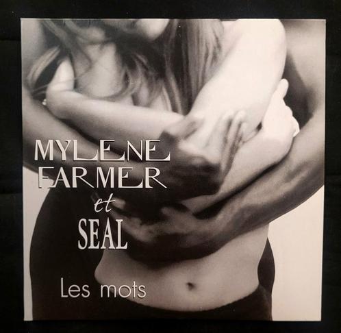 CD Promo de Mylène Farmer - Les mots - Rare et limité, Cd's en Dvd's, Cd Singles, Zo goed als nieuw, Ophalen of Verzenden