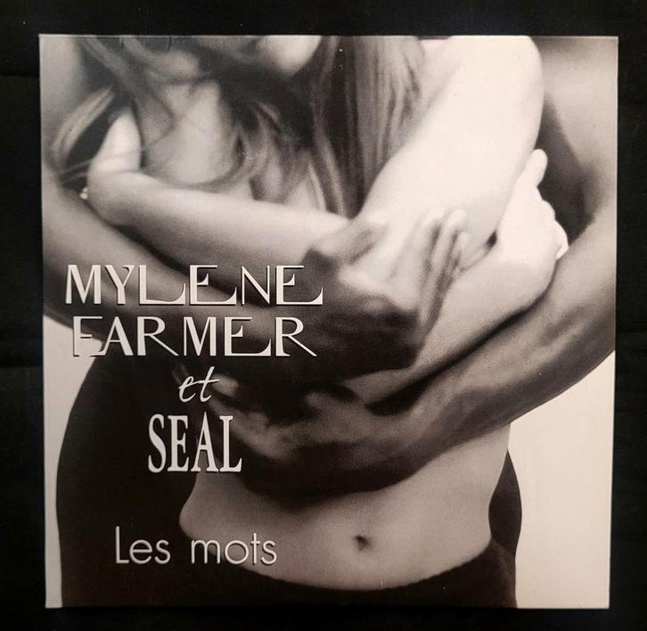 CD Promo de Mylène Farmer - Les mots - Rare et limité, Cd's en Dvd's, Cd Singles, Zo goed als nieuw, Overige genres, 1 single