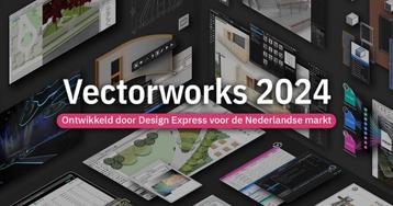 Vectorworks architectuur 2024 vaste licentie - 2 stuks