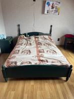 Bed 2 persoons, Huis en Inrichting, Slaapkamer | Bedden, Ophalen, Gebruikt, 140 cm, Twijfelaar
