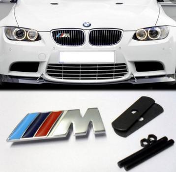 M/// logo motorsport grille badge embleem grill tuning bmw beschikbaar voor biedingen