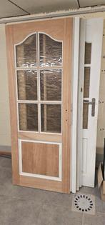 Porte intérieure en chêne, Bricolage & Construction, 75 à 150 cm, Utilisé, Vitre comprise, Autres types