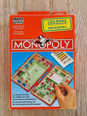 Monopoly reisspel - pocketversie beschikbaar voor biedingen