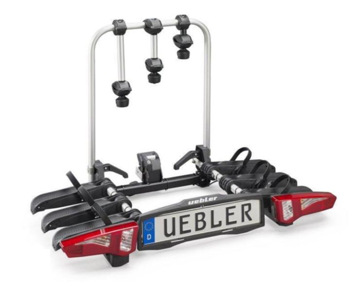 Uebler F34 - Fietsendrager 3 fietsen - Klein en licht - 14.5, Auto diversen, Fietsendragers, Nieuw, Trekhaakdrager, 3 fietsen of meer