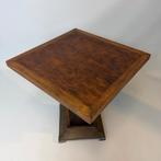Vintage cafétafel, Huis en Inrichting, Tafels | Eettafels, Gebruikt, 50 tot 100 cm, Vier personen, Vierkant