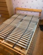 Neiden IKEA bed van 140x200cm met boxspring, Huis en Inrichting, Gebruikt, Ophalen of Verzenden, Hout, Verstelbaar