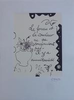 GEORGES BRAQUE / LOT VAN 2 STUKS / ZW-W LITHO / 60x45cm, Enlèvement ou Envoi