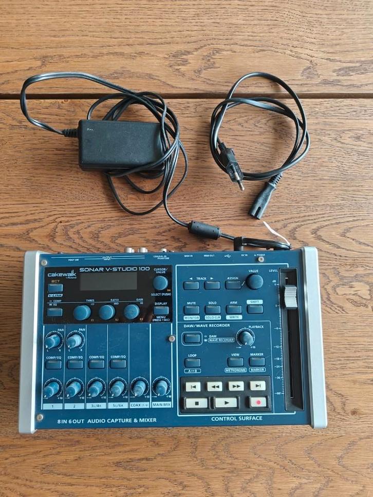 Audio Interface/DAW/mixer: Sonar V-STUDIO 100, Audio, Tv en Foto, Professionele apparaten, Zo goed als nieuw, Audio, Ophalen