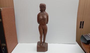 PIERRE DE SOETE (1886-1948) uniek houten beeld  beschikbaar voor biedingen