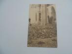 zeebrugge-ruines 1914-18-de kerk, Verzamelen, Postkaarten | België, Ophalen of Verzenden, Voor 1920, Ongelopen, West-Vlaanderen
